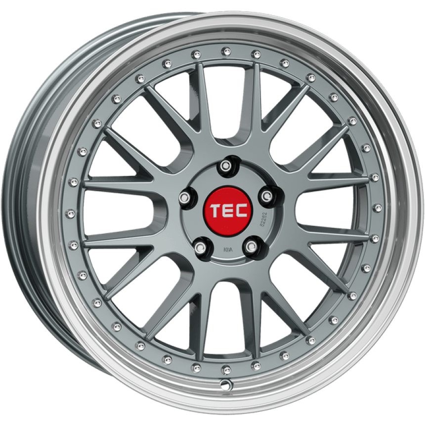 GTE Titan polished lip CB: 72.6 8x18