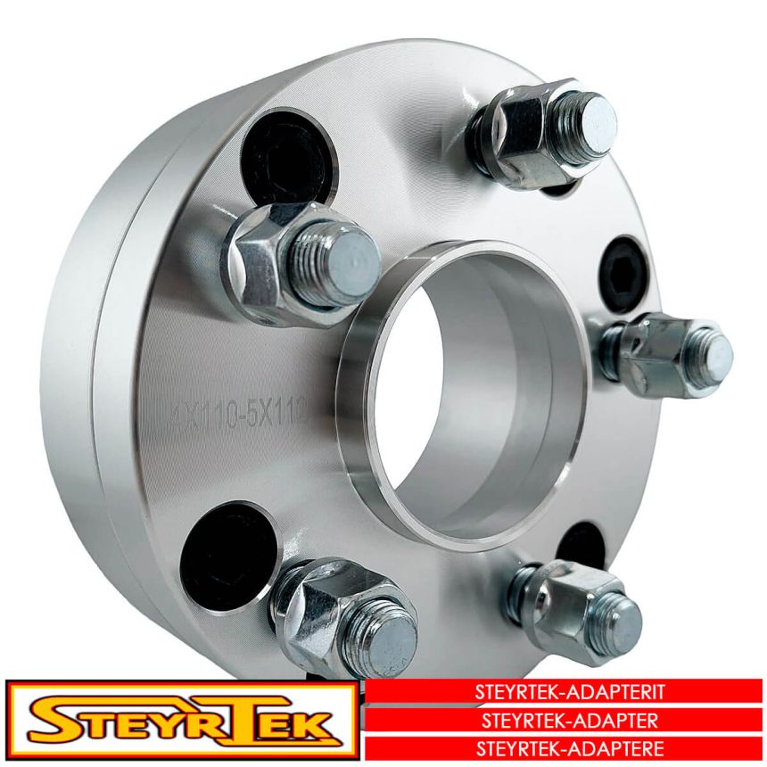 Jaonmuutosadapteri (levikepala) Mönkijään (ATV) 38mm 4x110/5x112